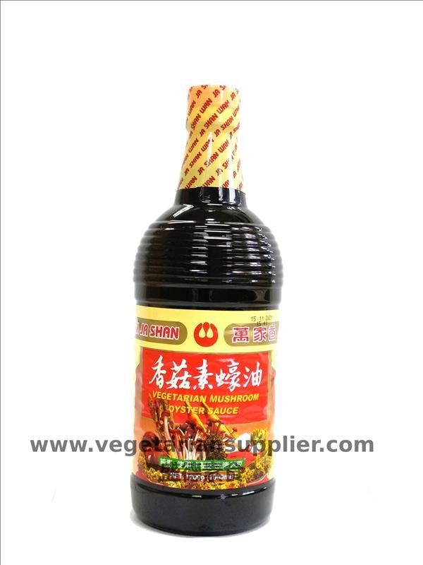 万家香-香菇蚝油-中 WJS M/OYSTER SAUCE-MEDIUM | Shing Tik Vegetarian 盛德素料