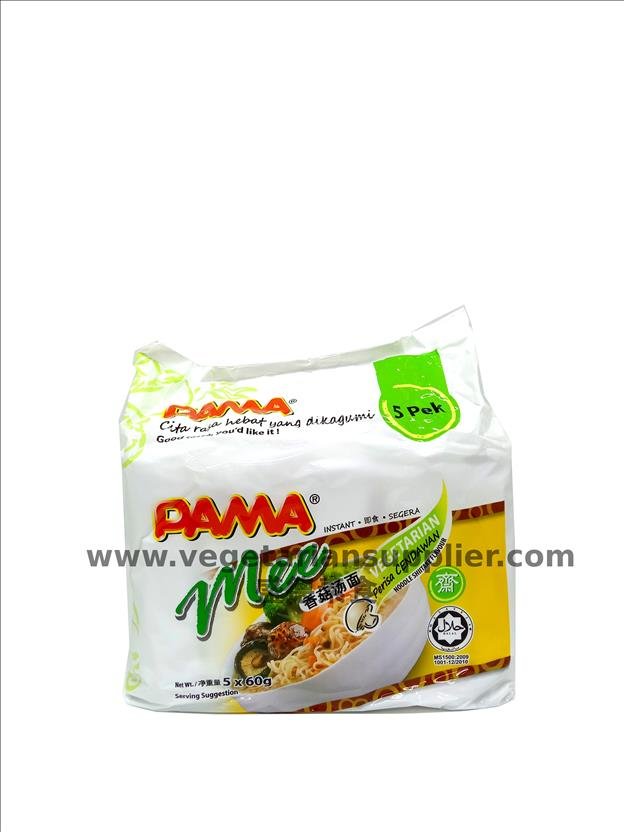 PAMA 香菇面 PAMA NOODLE SHIITAKE FLAVOUR | Shing Tik Vegetarian 盛德素料